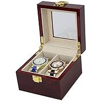 Watch Box 3/6 Grids Watch With Compartments Transparent Watch Case Holder Window Jewellery Display Box With Lid Removable Pads For Men Or Women Box