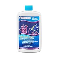 Dr. Tim’s Aquatics Saltwater One & Only Nitrifying Bacteria – For New Fish Tanks, Aquariums, Water Filtering, Disease Treatment – H20 Pure Fish Tank Cleaner – Removes Toxins – 16 Oz.