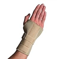 Wrist Braces, Wrist-Hand Brace With Dorsal Stay, Left, XX-Large