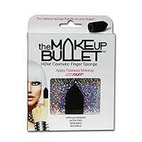 The Makeup Bullet® - HiDef Cosmetic Finger Sponge - Wearable Beauty Tool - Adaptive Aid (Single Pack)