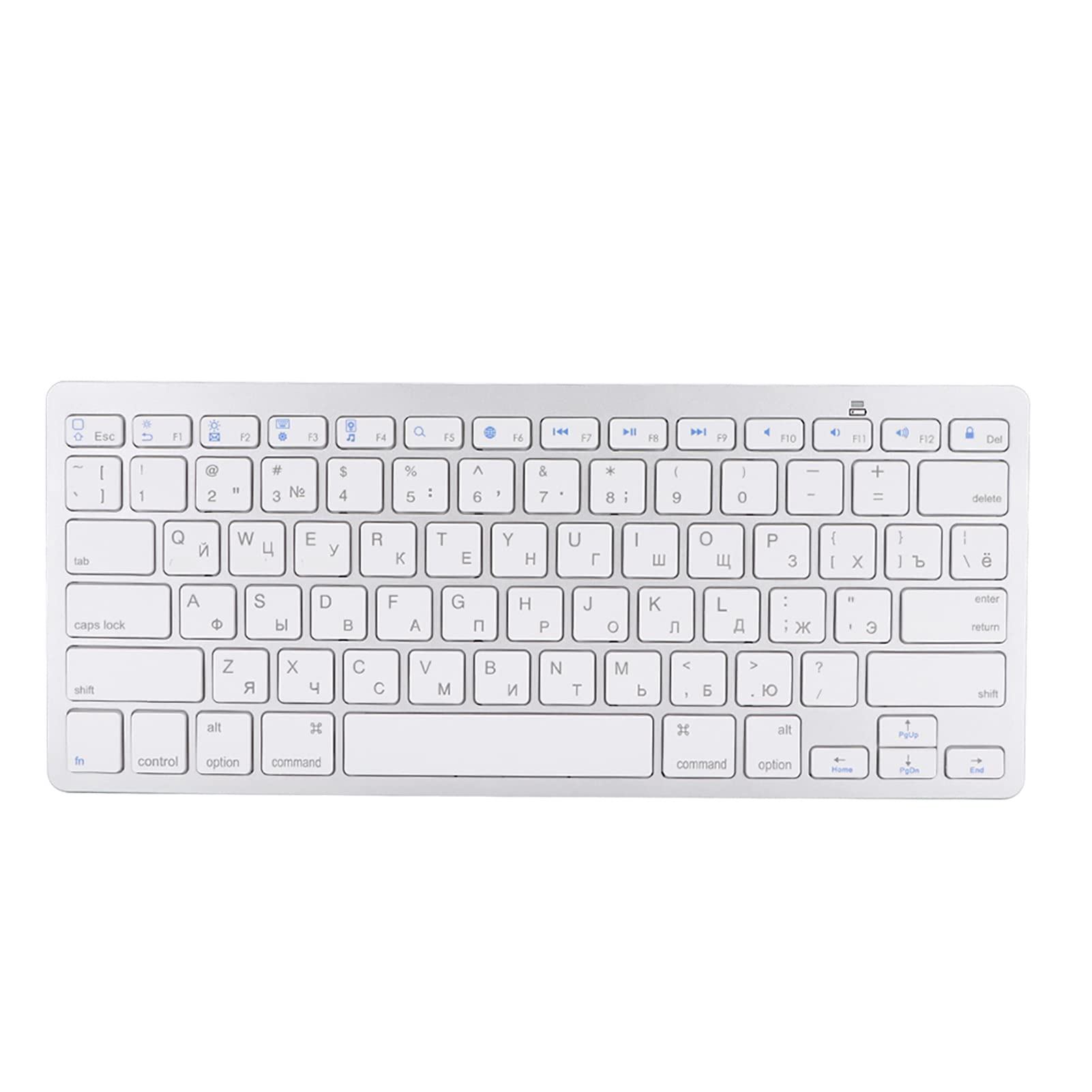 Russian Wireless BT Keyboard,Multi-Functional Ultra-Thin Professional Brightness Adjustment Keyboard,for iOS Mobile Phone/for Windows/for Android