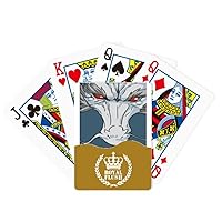 Imperial White Horse Royal Flush Poker Playing Card Game