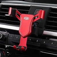 Beerte Phone Holder fit for BMW 3 Series 2012-2018,BMW 4 Series 2013-2020,Adjustable Car Air Vent,360 °Rotation,Car Dashboard Cell Phone Mount fit for Any inches Mobile Phone (Alloy-Red)