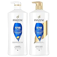 Shampoo, Conditioner and Hair Treatment Set, Repair & Protect for Damaged Hair, Safe for Color-Treated Hair