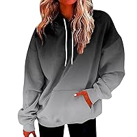2023 Trendy Winter Hoodies For Women Fashion Plus Size Sweatshirts For Women Loose Fit Sweaters Tunic Pullover For Women
