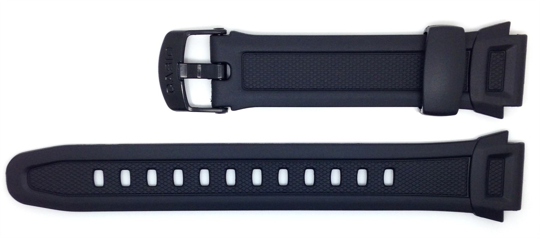 Genuine Casio Replacement Watch Strap 10287400 for Casio Watch W-756-1AVW