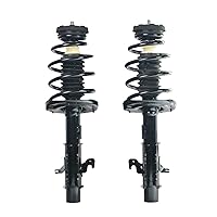 1 Pair Front Left Right Driver And Passenger Side Shock Absorber Struts & Springs 6.28cyl. Engine S0617-S0618