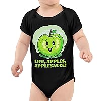 Life Apples Applesauce Baby bodysuit - Apple Lover Gifts - Great Gifts for Kids