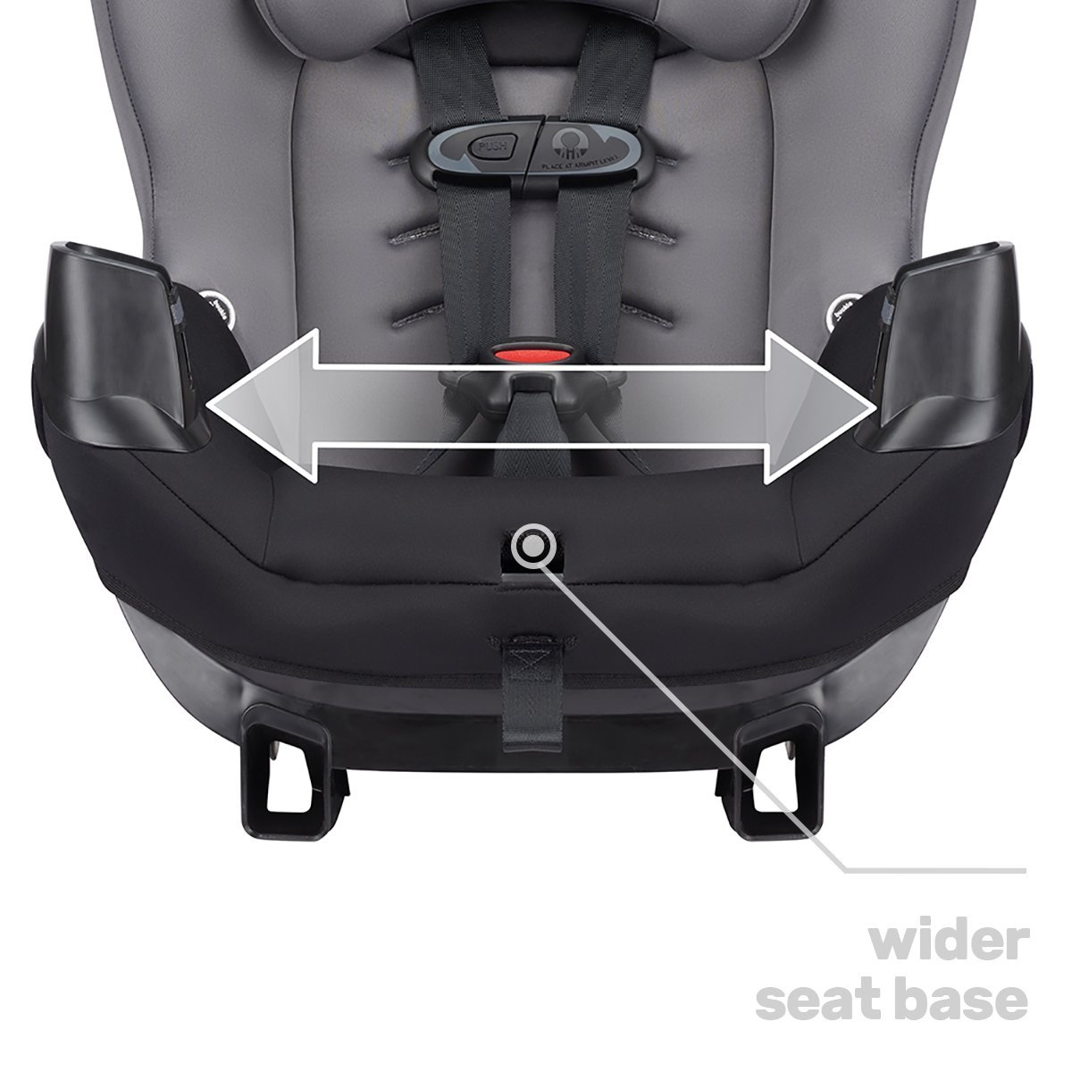 Evenflo Sonus Convertible Car Seat, Charcoal Sky