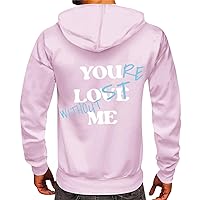 Oversized Hoodie Graphic Hoodies For Men Vintage Long Sleeve Hoodie Printed Hooded Sweatshirt