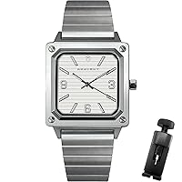 AKNIGHT Men Watch Watche for Men UK Waterproof Chronograph Analog Quartz Stainless Steel Watch Date Fashion Business Dress Men's Watch