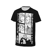 Anime That Time I Got Reincarnated As A Slime Rimuru Tempest T Shirt Mens Casual Tee Summer O-Neck Short Sleeve T-Shirts
