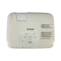 Epson PowerLite S7 3LCD Projector 2300 ANSI HD 1080i, Bundle HDMI-adapter Remote Control Power Cord