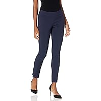 Rafaella Women's Solid Supreme Stretch Pant with Pull-on Waistband