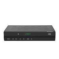 IVIEW-3500STB III, ATSC Digital Converter Box with Recording and Media Player, Analog to Digital, QAM Tuner, Channel 3/4, HDMI, A/V, USB, Learning Remote