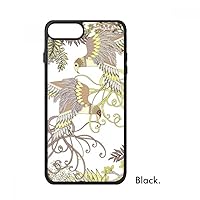 Leaves Flower Tree Bird Ukiyo-e for iPhone SE 2 New for Apple 78 Case Cover
