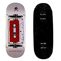 Fingerboards Complete (5 Layer Canadian Maple 34.5mmx 98mm Deck) Finger Skateboards (+34mm Truck+Globular Wheels) (Tape)