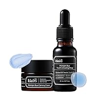 [DearKlairs] Midnight Blue Drop + Calming Cream Set, Light Texture, Sensitive Skin Friendly