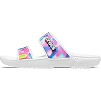 Unisex Classic Tie Dye Two-Strap Sandals Slide