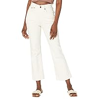 Madewell Perfect Vintage Flare Crop Jeans in Vintage Canvas