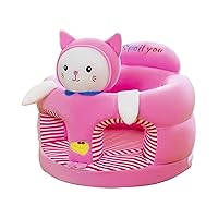 Children Small Sofa Chair Cute Cartoon Baby Support Seat Baby Support Cushion Animal Pattern Chair for Learning to Sit Sofa Chair