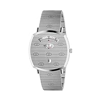 Gucci Gucci Grip Silver Dial/Silver Bracelet One Size