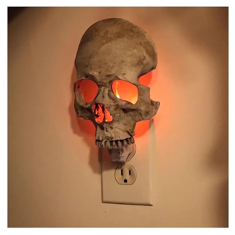 Mua Vucootli Human Skull Light, 2024 New Halloween Handcrafted ...