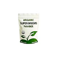 Cherie Sweet Heart Supergreens Powder - Green Superfood - Organic Greens Powder Super Greens - Smoothie Powder - Superfood Powder - Powdered Greens - 6 oz Super Greens Powder - 34 Servings