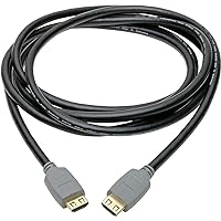 Tripp Lite High Speed 4K HDMI 2.0a Cable with Gripping Connectors (M/M), Black, 10 ft. (P568-010-2A)