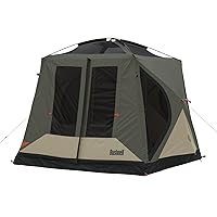 Bushnell Tent | Instant Pop Up 3P / 4P/ 6P / 8P Hub Style Tents | Best Pop Up Tent for Camping, Hiking, Family Camping, Hunting, Fishing, and Basecamp