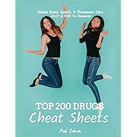 Top 200 Drugs Cheat Sheets: The Cheat Codes to Memorizing the Top 200 Drugs Top 200 Drugs Cheat Sheets: The Cheat Codes to Memorizing the Top 200 Drugs Paperback Kindle