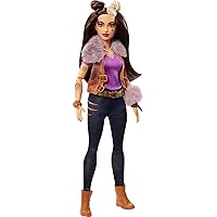 Mattel Disney’s Zombies 2, Wynter Barkowitz Werewolf Doll (~11.5-inch) wearing Rocker Outfit and Accessories, 11 Bendable “Joints,” Great Toy for Ages 5+