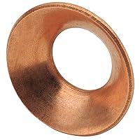 Flare Gasket, 45 deg, Copper, Flare, PK10