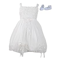 Clothing Baby Girls' Christening Party Dress with Shoes