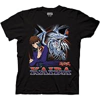 Ripple Junction Yu-Gi-Oh! Duel Monsters Kaiba with Blue-Eyes Anime Adult T-Shirt Officially Licensed