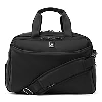Travelpro Crew Classic Lightweight Softside Luggage, Underseat Travel Tote Bag, Men and Women, Black