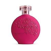 O BOTICARIO Floratta Secret Flowers Eau de Toilette, Long-Lasting Floral Rose Fragrance Perfume for Women, 2.5 Ounce