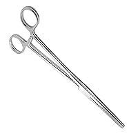 SURGICAL ONLINE 5Straight Hemostat Forceps - Stainless Steel Locking Tweezer Clamps - Ideal Hemostats for Nurses, Fishing Forceps, Crafts and Hobby