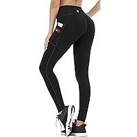 Ewedoos Yoga Pants Women Workout Leggings with Pockets for Women High Waisted Tummy Control Gym Leggings Workout Pants