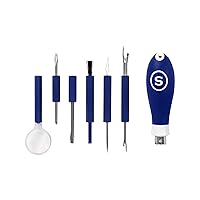 SINGER 47300 Sewer's Mate Multi Tool - 11 Tools in one Storage case, Blue