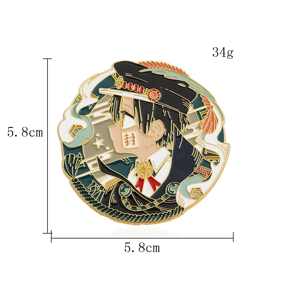 ME Cute One Piece Metal Enamel Pin Anime Brooch New Personal Decoration  Cartoon Badge Jewelry Lapel Pins - MixASale