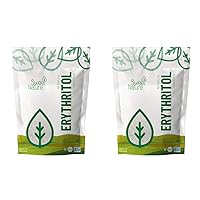 Sweet Nature Erythritol Sugar Free Sweetener - All Natural - Non GMO - Kosher- Keto Friendly 80 oz (Pack of 2)