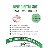 NEW Digital SAT Math Workbook: All Digital SAT Math Topics with Adaptive Modul 1 - 2 NEW Digital SAT Math Workbook: All Digital SAT Math Topics with Adaptive Modul 1 - 2 Paperback