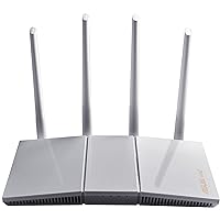 ASUS AX1800 WiFi 6 Router (RT-AX55)Dual Band Gigabit Wireless Router, Speed & Value, Gaming& Streaming, AiMesh Compatible, Included Lifetime Internet Security, Parental Control, MU-MIMO,OFDMA (White) ASUS AX1800 WiFi 6 Router (RT-AX55)Dual Band Gigabit Wireless Router, Speed & Value, Gaming& Streaming, AiMesh Compatible, Included Lifetime Internet Security, Parental Control, MU-MIMO,OFDMA (White)