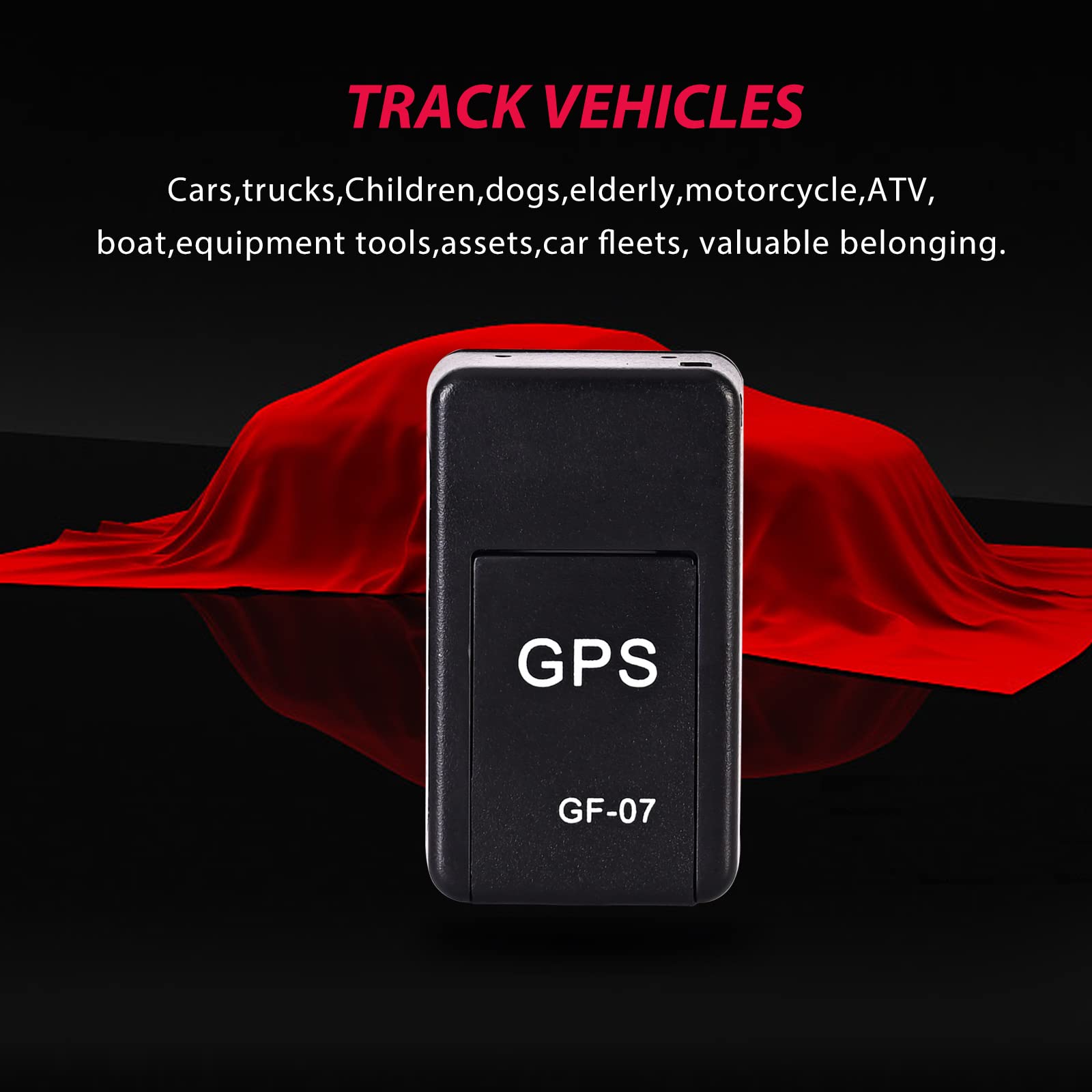 Mini GPS Tracker for Vehicles/Mini Magnetic GPS Device Real time Car Locator, Full USA Coverage, No Monthly Fee, Long Standby GSM SIM GPS Tracker for Trucks/Person 2024