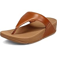 FitFlop Women's Lulu Leather Toe-Post Thong Sandals