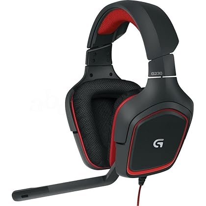 Logitech G 981-000541 G230 Stereo Gaming Headset with Mic