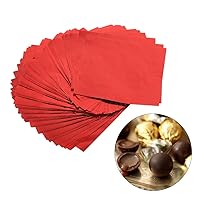 foil wrappers, 100Pcs/Lot Square Candy Sweets Chocolate Lolly Foil Wrappers Confectionary 3