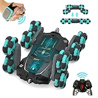 8WD Gesture Sensing Stunt Rc Cars, Toys for Age 8-13 Hand Remote Control Climbing Car, Toy for Kids 9 10 11 12 Year Old Christmas Birthday Coolest Best Gift Ideas for Boys (Black)