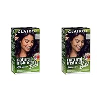 Clairol Natural Instincts Bold Permanent Hair Dye, V26 Violet Passiflora Hair Color, Pack of 2